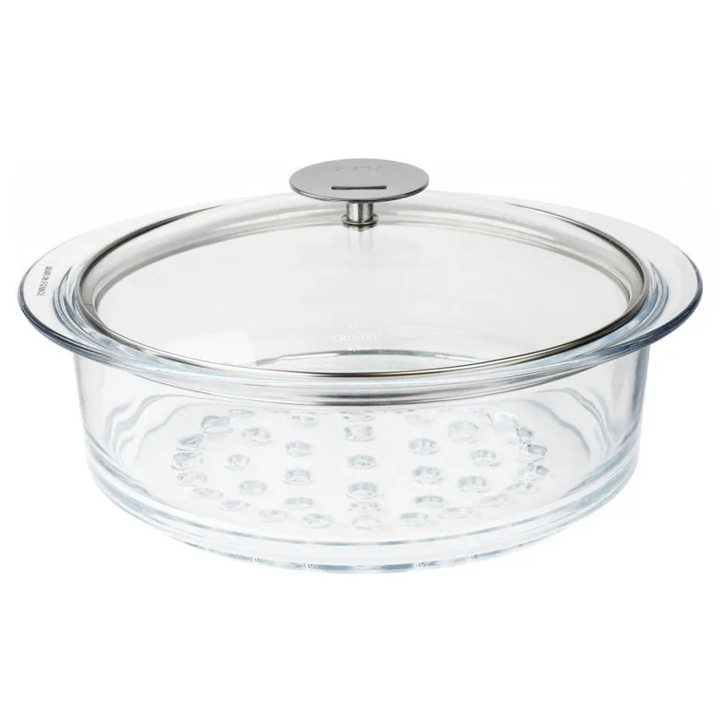 Acheter le Cuit vapeur en verre 24cm, Cristel 