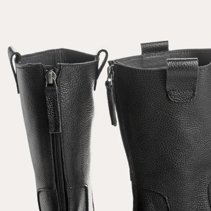 BOOTS DIANA CUIR GRAINE