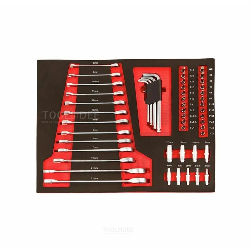 Chariot à outils Weber rempli - 154 pièces