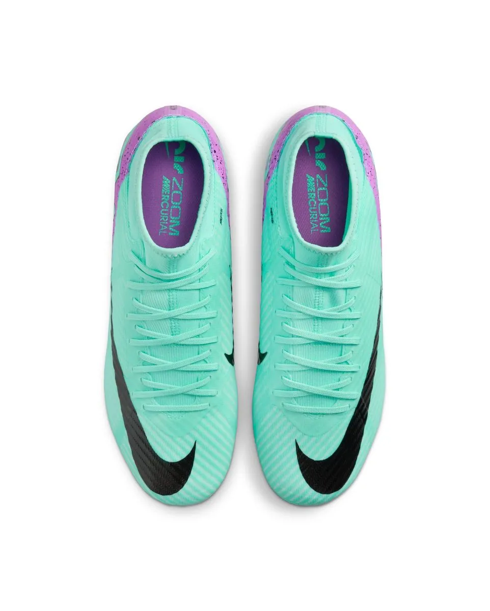 Crampons de football Homme ZOOM SUPERFLY 9 ACADEMY FG/MG Bleu