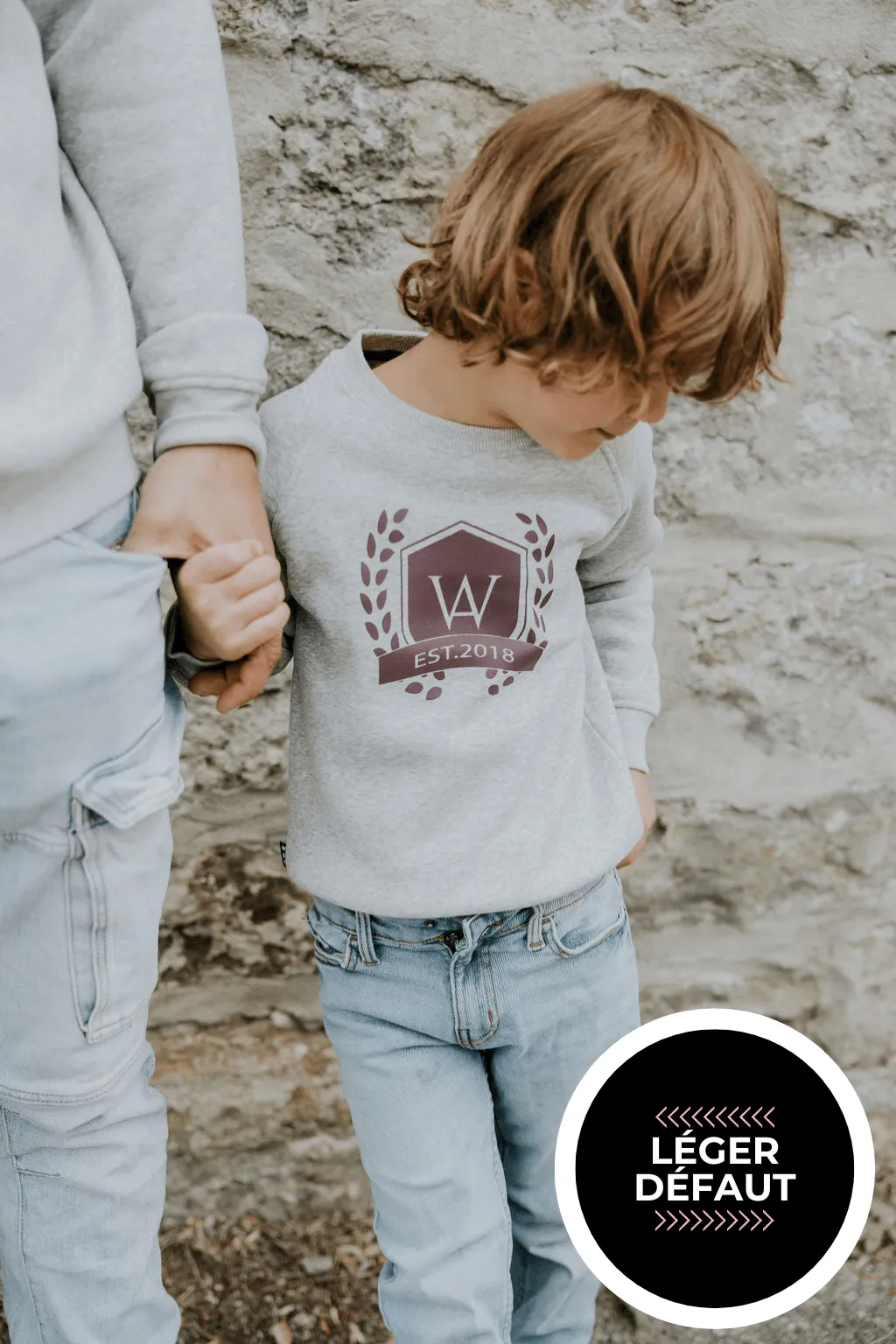 CREWNECK CHILTON (ENFANT) "LÉGER DÉFAUT"