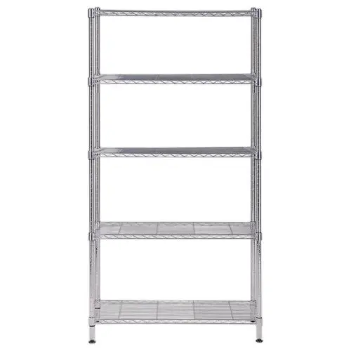 Etagère multifonction 5 niveaux L90 x H200 cm