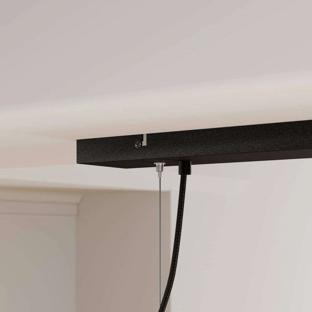 Kalinda Suspension Grey/Oak - Lucande