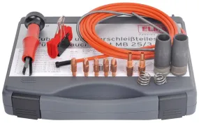 Kit d&#039;accessoires et de pièces d&#039;usure ELMAG pour paquet de tuyaux MB 25/3m/10mm pour la série EUROMIG 00089 a