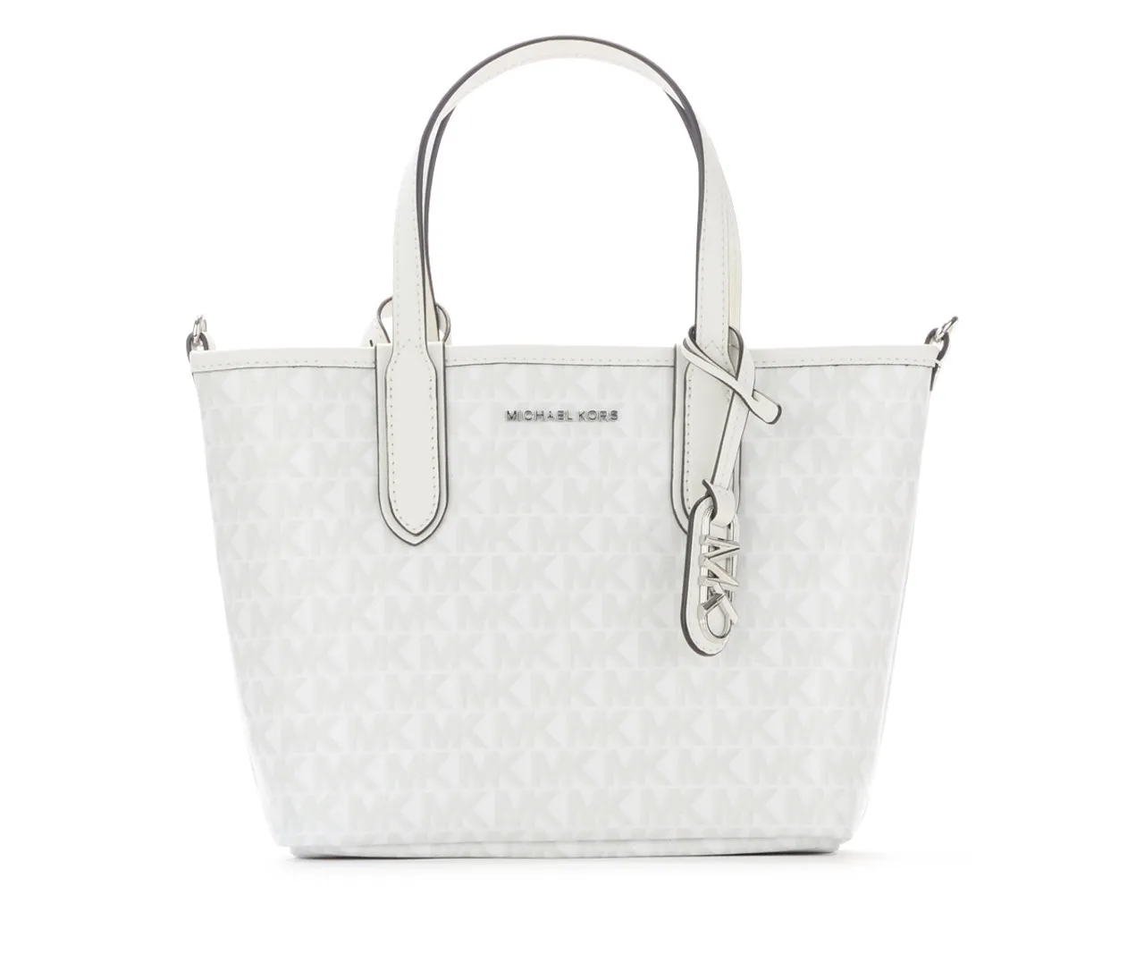 Michael Kors Sac à main monogramme blanc