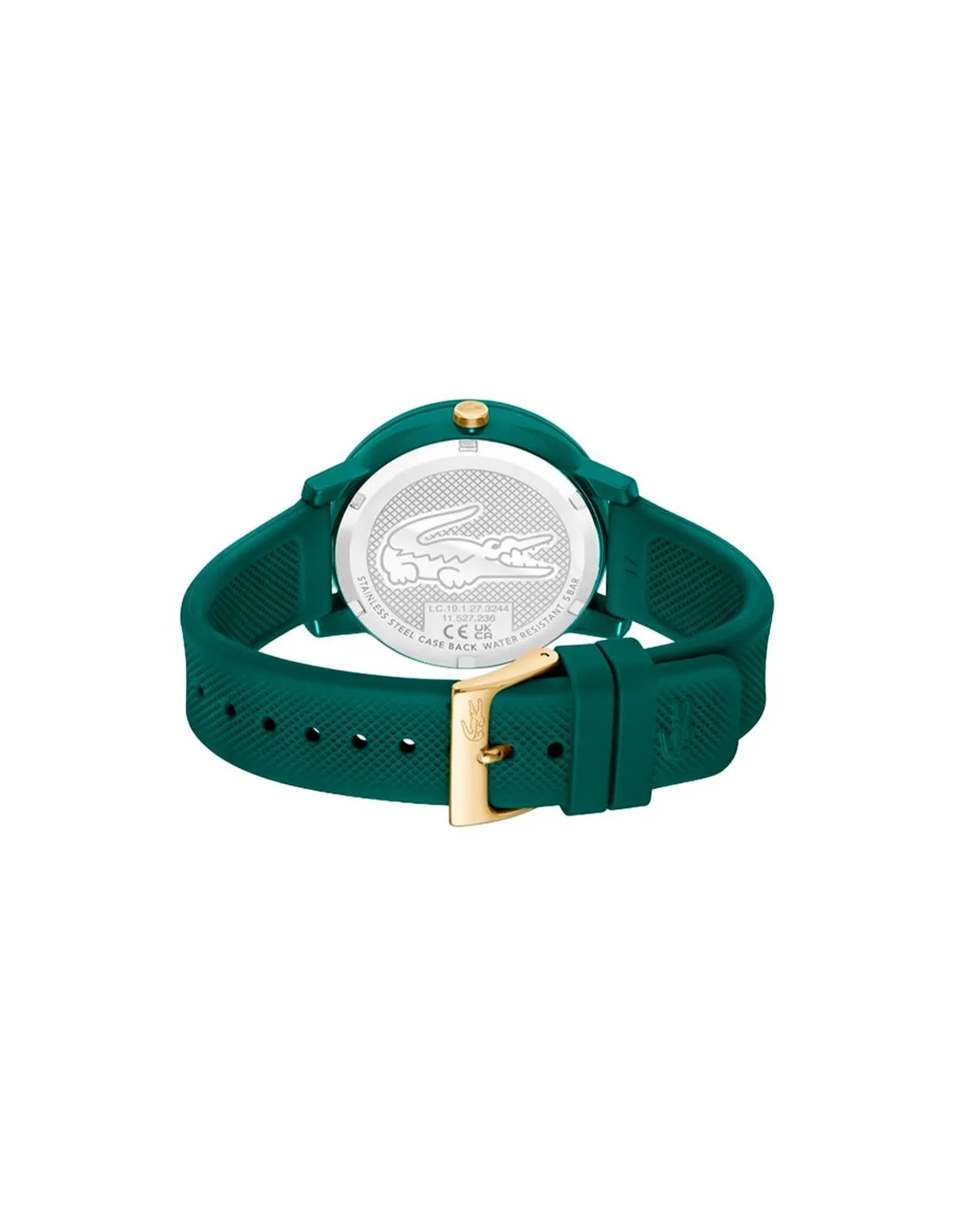 Montre Lacoste multifonction . Boîte TR90 vert 38mm