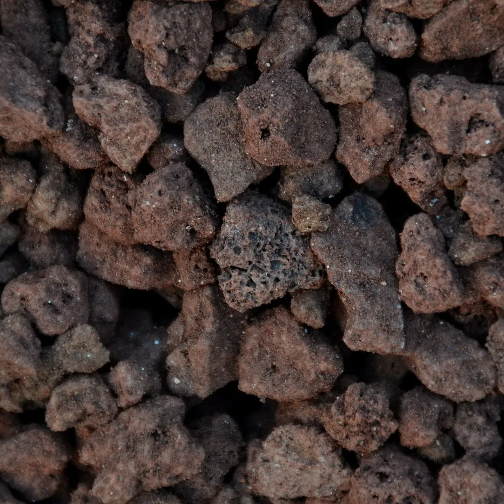 Pack 18m² : pouzzolane rouge 12/20 - 45 sacs +/- 20 l = 900 l