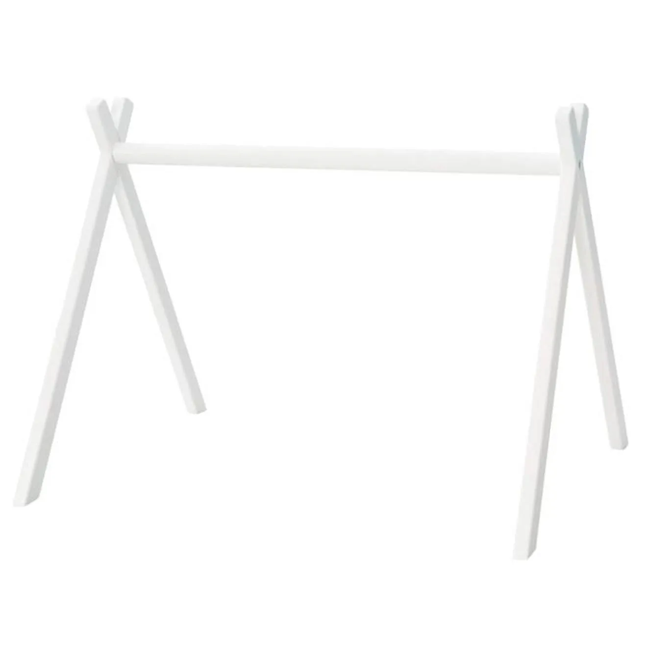 Portique d'Éveil en Bois pour Bébé Montesori Babygym - Blanc - ROBA - Universel - Mixte blanc - Roba