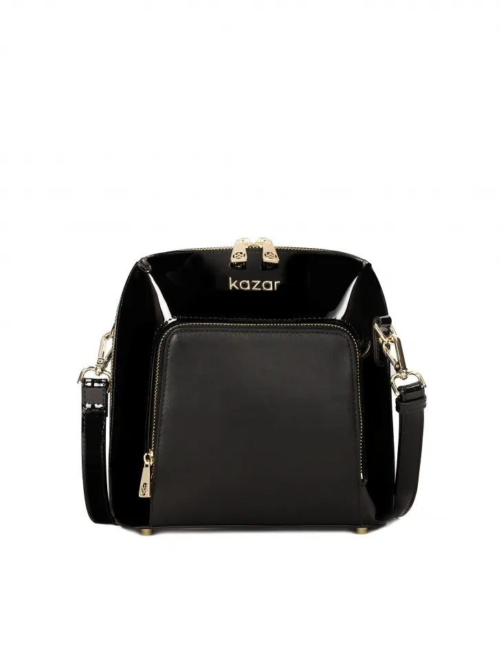 Sac à main classique à ceinture noire