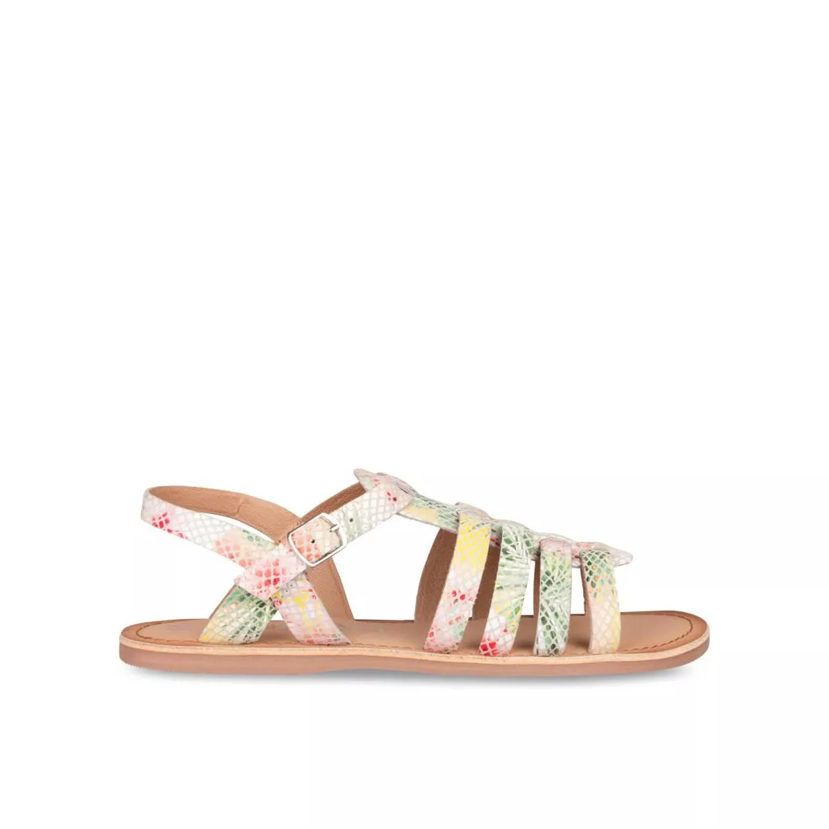 Sandales MULTICOLOR LOVELY SKULL CUIR