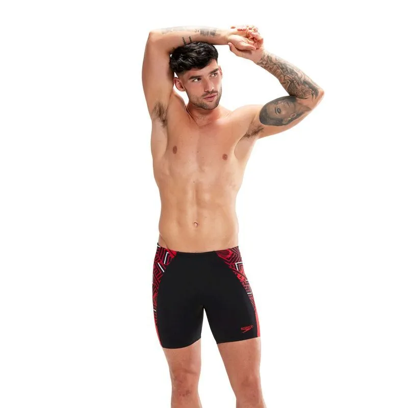 Speedo Eco Endurance+ Splice Mid Jammer - Maillot de bain natation homme | Hardloop