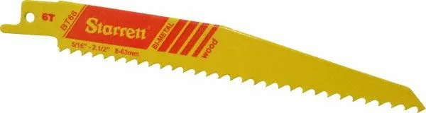 Starrett BT6610-5 Lame de scie alternative 6" x 6-10 DPP