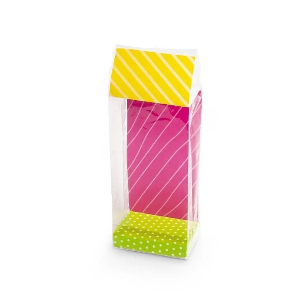Supports show bag pour sacs 65+20/20x220mm pack colors par 100