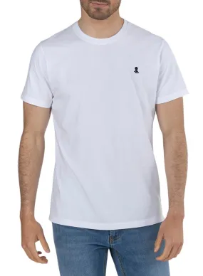T-Shirt El Pulpo Basic Logo Blanc pour Homme