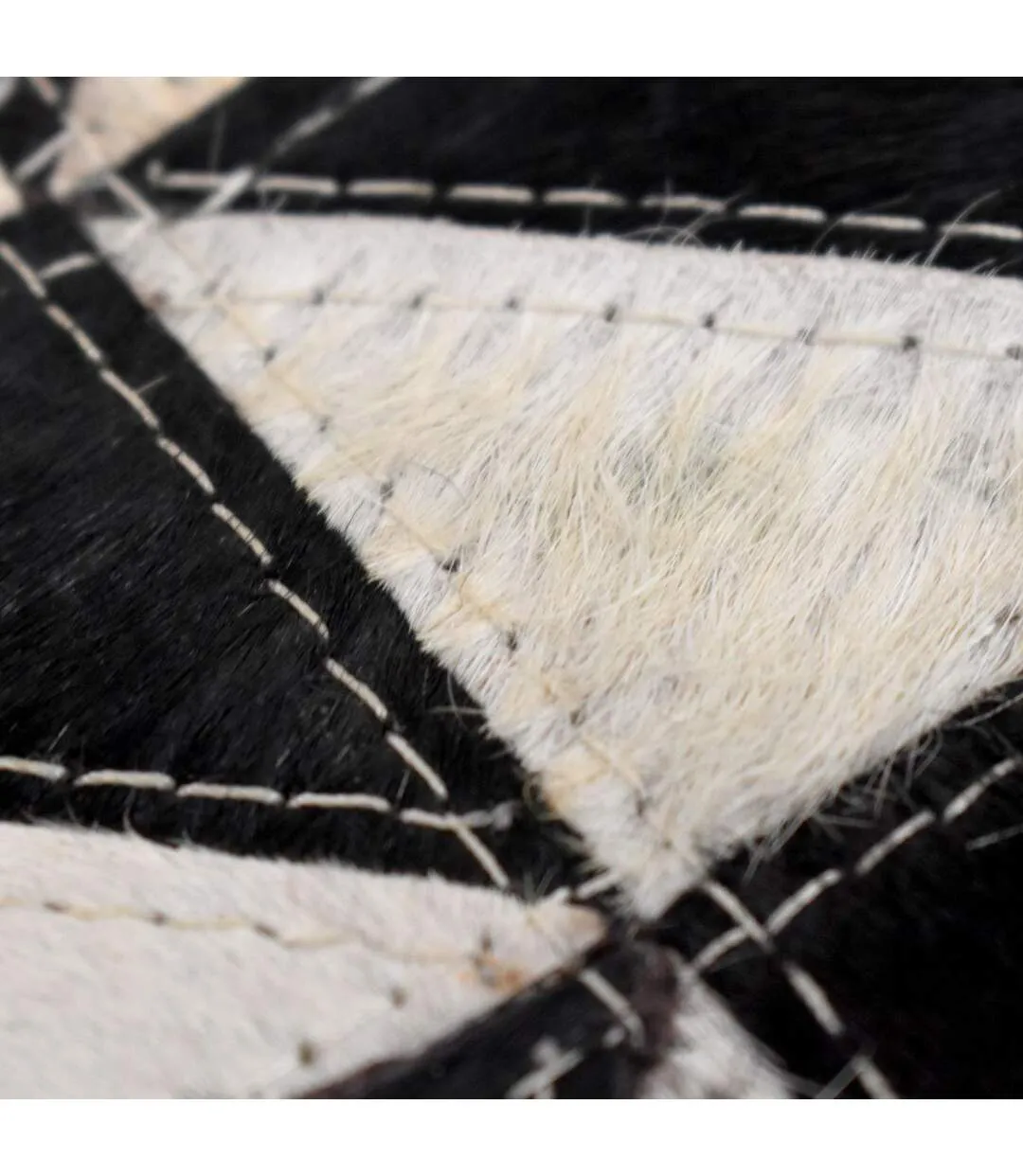 Tapis salon LITTLETRI fait main en cuir